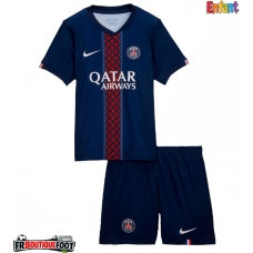 Maillot de foot Paris Saint-Germain Domicile vêtements enfant 2025-26 Manches Courtes (+ pantalon court)